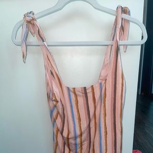BCBG Generation Striped Bodysuit Size Small